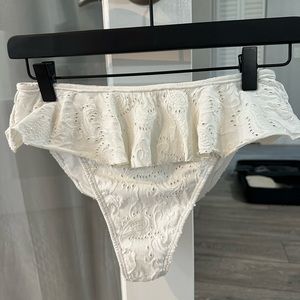 Montce Swim White Eyelet Bottoms